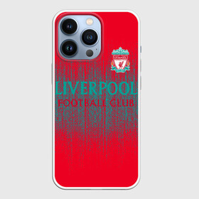 Чехол для iPhone 13 Pro с принтом LIVERPOOL. ,  |  | fc | football | football club | liverpool fc | sport | британский футбольный клуб | ливерпуль фк | мерсисайд | спорт | уефа | униформа | фирменные цвета | фк | футбол | футбольный клуб