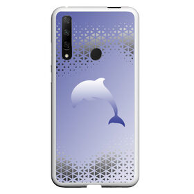 Чехол для Samsung S10E с принтом Минималистичный дельфин , Силикон | Область печати: задняя сторона чехла, без боковых панелей | dolphin | minimalism | sea | дельфин | минимализм | море