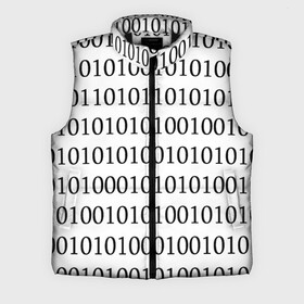 Мужской жилет утепленный 3D с принтом 101 ,  |  | 101 | binary code | machine language | programming | двоичный код | программирования
