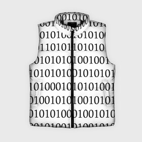 Женский жилет утепленный 3D с принтом 101 ,  |  | 101 | binary code | machine language | programming | двоичный код | программирования