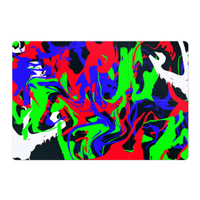 Магнитный плакат 3Х2 с принтом Абстрактные краски , Полимерный материал с магнитным слоем | 6 деталей размером 9*9 см | abstract | art | camo | colorful | digital | fluid | абстракция | арт | камуфляж | краски | цифровой