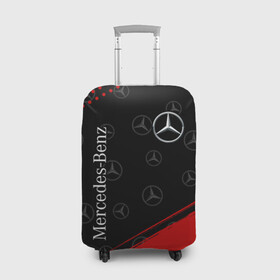 Чехол для чемодана 3D с принтом MERCEDES / МЕРСЕДЕС , 86% полиэфир, 14% спандекс | двустороннее нанесение принта, прорези для ручек и колес | amg | auto | bens | benz | logo | merc | mercedes | mercedes benz | mersedes | moto | new | star | vthctltc | авто | амг | бенц | звезда | класс | лого | логотип | мерин | мерс | мерседес | мерседес бенц | мото | новый | символ | символы | ьуксуву