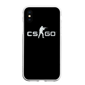 Чехол для iPhone XS Max матовый с принтом Футболка CS:GO , Силикон | Область печати: задняя сторона чехла, без боковых панелей | counter strike | cs go | cs:go | кс го