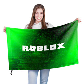 Флаг 3D с принтом ROBLOX / РОБЛОКС , 100% полиэстер | плотность ткани — 95 г/м2, размер — 67 х 109 см. Принт наносится с одной стороны | blocks | blox | game | games | logo | minecraft | mobile | online | roblocks | roblox | robux | studio | блоки | игра | игры | квадрат | квадратик | кщидщч | лого | логотип | майнкрафт | онлайн | роблокс | робукс | символ | символы | студия