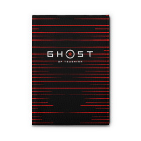 Обложка для автодокументов с принтом Ghost of Tsushim , натуральная кожа |  размер 19,9*13 см; внутри 4 больших “конверта” для документов и один маленький отдел — туда идеально встанут права | ghost of tsushim | бой | монголы | открытый мир | экшен