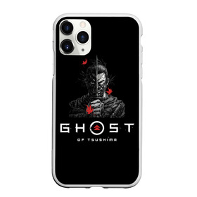 Чехол для iPhone 11 Pro матовый с принтом Призрак Цусимы , Силикон |  | ghost | ghost of tsushima | tsushima | призрак | призрак цусимы | цусима