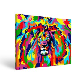 Холст прямоугольный с принтом Лев Artistic Art , 100% ПВХ |  | Тематика изображения на принте: king | lion | neon | африка | голова | граффити | грива | дикий | животные | зверь | зодиак | картина | король | краски | красочный | лев | львенок | львиное | львица | неон | неоновые | радуга | радужный | рисунок