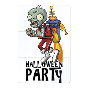 Магнитный плакат 2Х3 с принтом Halloween party , Полимерный материал с магнитным слоем | 6 деталей размером 9*9 см | Тематика изображения на принте: 