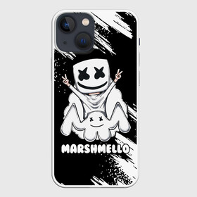 Чехол для iPhone 13 mini с принтом MARSHMELLO ,  |  | dj | marshmello | marshmellow | usa | америка | клуб | клубная музыка | мармело | маршмелло | маршмеллоу | музыка | музыкант