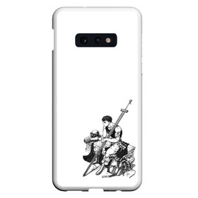 Чехол для Samsung S10E с принтом Berserk , Силикон | Область печати: задняя сторона чехла, без боковых панелей | Тематика изображения на принте: berserk | берсерк | гатс | манга | меч | чёрный мечник