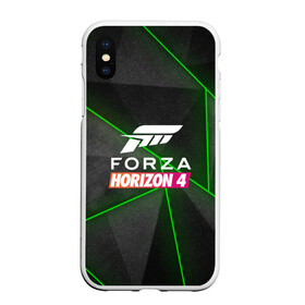 Чехол для iPhone XS Max матовый с принтом Forza Horizon 4 Hi-tech , Силикон | Область печати: задняя сторона чехла, без боковых панелей | 4 | forza | gamer | games | horizon | racing | ultimate | гонки | форза