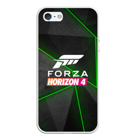 Чехол для iPhone 5/5S матовый с принтом Forza Horizon 4 Hi-tech , Силикон | Область печати: задняя сторона чехла, без боковых панелей | Тематика изображения на принте: 4 | forza | gamer | games | horizon | racing | ultimate | гонки | форза