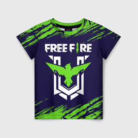 Детская футболка 3D с принтом FREE FIRE / ФРИ ФАЕР , 100% гипоаллергенный полиэфир | прямой крой, круглый вырез горловины, длина до линии бедер, чуть спущенное плечо, ткань немного тянется | Тематика изображения на принте: afth | ahb | ahbafth | fire | fps | free | freefire | garena | logo | master | mobile | online | акуу | акууашку | ашку | гарена | игра | игры | лого | логотип | логотипы | мастер | мобильная | нож | онлайн | символ | символы | фаер | фире | фпс 