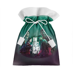Подарочный 3D мешок с принтом The Last of Us Part II , 100% полиэстер | Размер: 29*39 см | the last of us 2 | the last of us part ii | джоэл | один из нас | элли