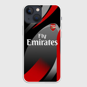 Чехол для iPhone 13 mini с принтом ARSENAL UNIFORM ,  |  | arsenal | arsenal uniform | aubameyang | champions league | england | fc | football club | sport | англия | арсенал | лига чемпионов | лондон | обамеянг | премьер лига | спортивные | униформа | фирменые цвета | фк | футбольный клуб