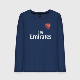 Женский лонгслив хлопок с принтом ARSENAL , 100% хлопок |  | arsenal | arsenal uniform | aubameyang | champions league | england | fc | football club | sport | англия | арсенал | лига чемпионов | лондон | обамеянг | премьер лига | спортивные | униформа | фирменые цвета | фк | футбольный клуб