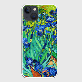 Чехол для iPhone 13 с принтом Ирисы Ван Гога ,  |  | vangogh | арт | вангог | ветки | винсент | девушкам | импрессионизм | ирисы | искусство | картина | лепестки | летние | лето | листья | масло | пейзаж | поле | природа | растения | рисунок | сад | солнце