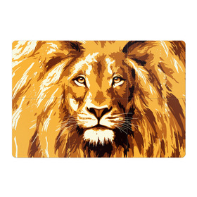 Магнитный плакат 3Х2 с принтом Взгляд льва , Полимерный материал с магнитным слоем | 6 деталей размером 9*9 см | Тематика изображения на принте: арт | грива | деко | жедтая | животные | закат | зверей | золото | кошка | лев | лето | львенок | неоновая | очки | пляж | прайд | разноцветная | солнце | тигр | узоры | царь | яркие