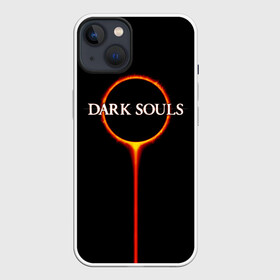Чехол для iPhone 13 с принтом Dark Souls ,  |  | black sun | bonfire | dark souls | dark souls 3 | dark souls logo | ds 3 | game | souls | sun | you died | дарк соулз | дарк соулс | дарк соулс лого | дс 3 | затмение | игра | солнечное затмение | солнце | темная душа | темные души | черное