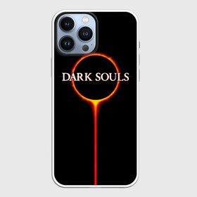 Чехол для iPhone 13 Pro Max с принтом Dark Souls ,  |  | Тематика изображения на принте: black sun | bonfire | dark souls | dark souls 3 | dark souls logo | ds 3 | game | souls | sun | you died | дарк соулз | дарк соулс | дарк соулс лого | дс 3 | затмение | игра | солнечное затмение | солнце | темная душа | темные души | черное