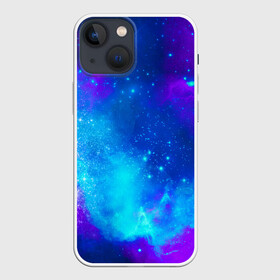Чехол для iPhone 13 mini с принтом Космос ,  |  | астроном | бесконечность | вселенная | звезда | звезды | комета | космонавт | космос | море | небо | неон | пальма | планета