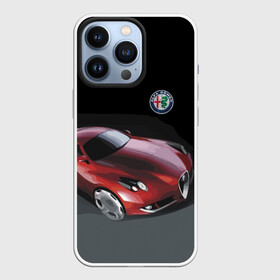 Чехол для iPhone 13 Pro с принтом Alfa Romeo ,  |  | alfa romeo | car | italy | motorsport | prestige | автоспорт | альфа ромео | италия | престиж