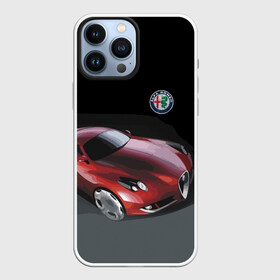 Чехол для iPhone 13 Pro Max с принтом Alfa Romeo ,  |  | alfa romeo | car | italy | motorsport | prestige | автоспорт | альфа ромео | италия | престиж