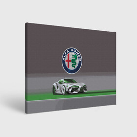 Холст прямоугольный с принтом Alfa Romeo motorsport , 100% ПВХ |  | alfa romeo | car | italy | motorsport | prestige | автоспорт | альфа ромео | италия | престиж