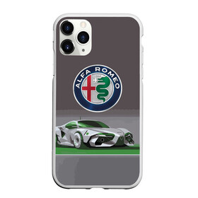 Чехол для iPhone 11 Pro матовый с принтом Alfa Romeo motorsport , Силикон |  | alfa romeo | car | italy | motorsport | prestige | автоспорт | альфа ромео | италия | престиж