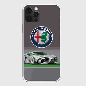 Чехол для iPhone 12 Pro Max с принтом Alfa Romeo motorsport , Силикон |  | Тематика изображения на принте: alfa romeo | car | italy | motorsport | prestige | автоспорт | альфа ромео | италия | престиж