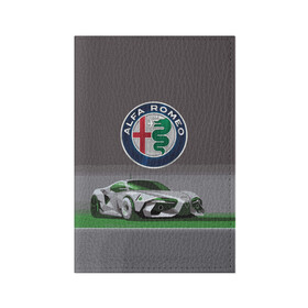 Обложка для паспорта матовая кожа с принтом Alfa Romeo motorsport , натуральная матовая кожа | размер 19,3 х 13,7 см; прозрачные пластиковые крепления | alfa romeo | car | italy | motorsport | prestige | автоспорт | альфа ромео | италия | престиж