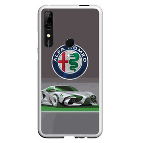 Чехол для Honor P Smart Z с принтом Alfa Romeo motorsport , Силикон | Область печати: задняя сторона чехла, без боковых панелей | alfa romeo | car | italy | motorsport | prestige | автоспорт | альфа ромео | италия | престиж