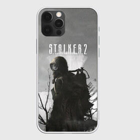 Чехол для iPhone 12 Pro Max с принтом STALKER 2 , Силикон |  | chernobyl | post apocalypse | pripyat | shooter | stalker | survival | zone | авария | мутанты | постапокалипсис | припять | сталкер | чернобыль | шутер