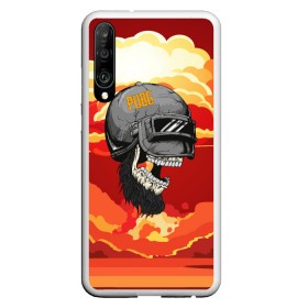 Чехол для Honor P30 с принтом PUBG Skull , Силикон | Область печати: задняя сторона чехла, без боковых панелей | Тематика изображения на принте: action | battle | battleground | battlegrounds | chicken dinner | game | games | mmo | player | pubg | royal | royale | skull | spetcnaz | spetsnaz | steam | unknown | батл | баттл | в шлеме | игра | онлайн | роял | рояле | спецназ | спецназа | 