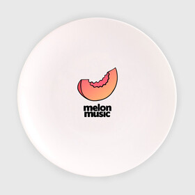Тарелка 3D с принтом MELON MUSIC , фарфор | диаметр - 210 мм
диаметр для нанесения принта - 120 мм | Тематика изображения на принте: mayot | melon | music | seemee | yungway | вэй | дыни | майот | мелон | мьюзик | сими | янг | янгвэй
