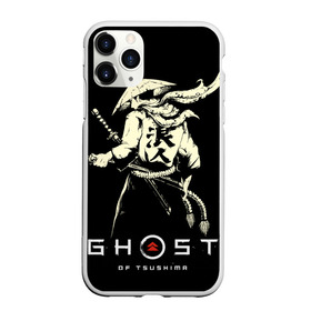 Чехол для iPhone 11 Pro матовый с принтом Ghost of Tsushima Samurai , Силикон |  | Тематика изображения на принте: 