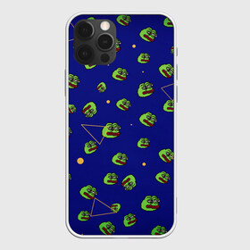 Чехол для iPhone 12 Pro Max с принтом Лягушка Пепе , Силикон |  | Тематика изображения на принте: mem | pepe | грустная лягушка | грусть | лягушонок | мем | пепе | персонаж | прикол