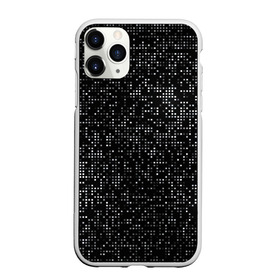 Чехол для iPhone 11 Pro матовый с принтом Блестящие полутона , Силикон |  | halftone | hi tech | net | nets | pattern | shiny | square | texture | web | битная | биты | блестит | блестящие | в квадратик | в клетку | в клеточку | в сетку | квадратики | квадраты | паттерн | полутона | светятся | светящиеся