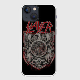 Чехол для iPhone 13 mini с принтом SLAYER | СЛЭЙЕР ,  |  | kerry king | musical group | repentless | slayer | tom araya | метал | том арайа | трэш