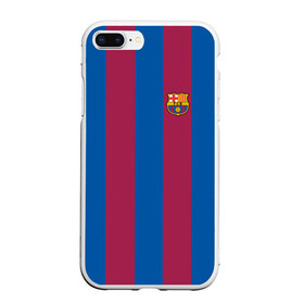 Чехол для iPhone 7Plus/8 Plus матовый с принтом FC Barcelona 20 21 , Силикон | Область печати: задняя сторона чехла, без боковых панелей | barcelona | champions | fc | fc barcelona 20 21 | fcb | football club | league | lionel | messi | spain | sport | барселона | испания | лига | лионель | месси | спортивные | униформа | фирменые цвета | фк | футбольный клуб | чемпионов