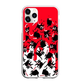 Чехол для iPhone 11 Pro матовый с принтом WHAT CAT , Силикон |  | art | black | black cat | cat | dark | dark cat | what | what cat | what mem | арт | вопрос | интернет мем | кот | кот арт | кот мем | кошачье лицо | кошачья мордочка | мем | нож | прикол | прикольный кот | убица | чёрный | чёрный кот