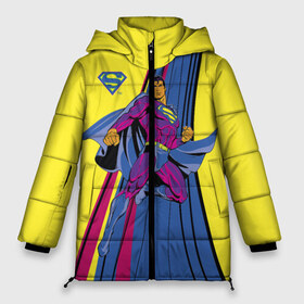 Женская зимняя куртка 3D с принтом Superman , верх — 100% полиэстер; подкладка — 100% полиэстер; утеплитель — 100% полиэстер | длина ниже бедра, силуэт Оверсайз. Есть воротник-стойка, отстегивающийся капюшон и ветрозащитная планка. 

Боковые карманы с листочкой на кнопках и внутренний карман на молнии | man | steel | superman | vdzajul | супермен | супермэн