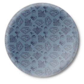 Значок с принтом COURAGE ,  металл | круглая форма, металлическая застежка в виде булавки | man | steel | superman | vdzajul | супермен | супермэн