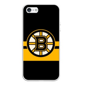 Чехол для iPhone 5/5S матовый с принтом BOSTON BRUINS NHL , Силикон | Область печати: задняя сторона чехла, без боковых панелей | Тематика изображения на принте: black | boston | bruins | hockey | ice | logo | nhl | sport | usa | бостон | брюинз | логотип | нхл | спорт | хоккей