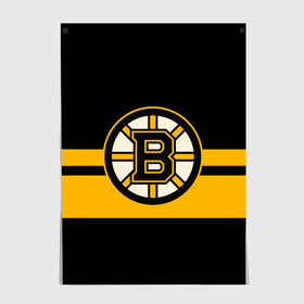 Постер с принтом BOSTON BRUINS NHL , 100% бумага
 | бумага, плотность 150 мг. Матовая, но за счет высокого коэффициента гладкости имеет небольшой блеск и дает на свету блики, но в отличии от глянцевой бумаги не покрыта лаком | black | boston | bruins | hockey | ice | logo | nhl | sport | usa | бостон | брюинз | логотип | нхл | спорт | хоккей