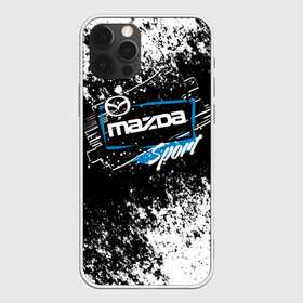 Чехол для iPhone 12 Pro с принтом MAZDA SPORT , силикон | область печати: задняя сторона чехла, без боковых панелей | Тематика изображения на принте: auto | autosport | avto | car | mazda | race | road | sport | street racing | авто | автоспорт | гонки | дорога | мазда | марка | машина | спорт | тачка | трасса