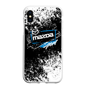 Чехол для iPhone XS Max матовый с принтом MAZDA SPORT , Силикон | Область печати: задняя сторона чехла, без боковых панелей | Тематика изображения на принте: auto | autosport | avto | car | mazda | race | road | sport | street racing | авто | автоспорт | гонки | дорога | мазда | марка | машина | спорт | тачка | трасса