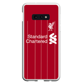 Чехол для Samsung S10E с принтом Liverpool FC , Силикон | Область печати: задняя сторона чехла, без боковых панелей | Тематика изображения на принте: football | liverpool fc | liverpool football club | soccer | uefa | англия | клуб | ливерпуль | лига | матч | мяч | спорт | уефа | футбол | хендерсон