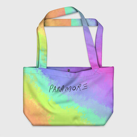 Пляжная сумка 3D с принтом PARAMORE , 100% полиэстер | застегивается на металлическую кнопку; внутренний карман застегивается на молнию. Стенки укреплены специальным мягким материалом, чтобы защитить содержимое от несильных ударов
 | paramore | rock | twilight | парамор | рок | сумерки | хейли уильямс