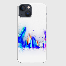 Чехол для iPhone 13 mini с принтом КРАСКИ В НЕОНЕ ,  |  | watercolor | абстракция красок | акварель | брызги красок | живопись | краска | потертость красок | текстуры